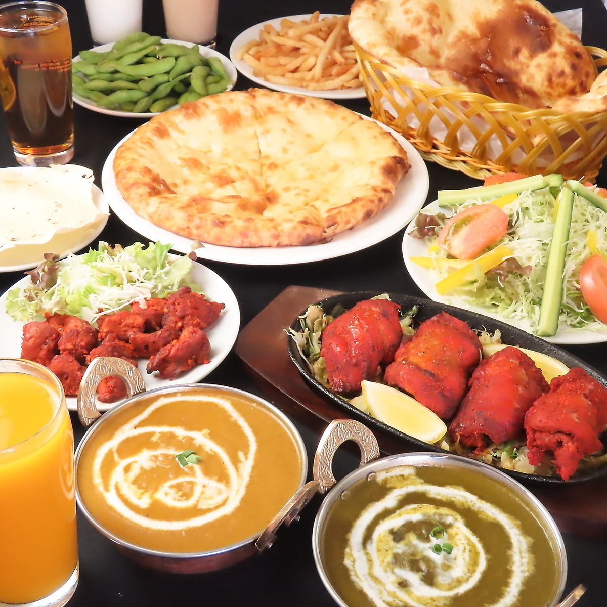 ナンカレーをお楽しみください！！