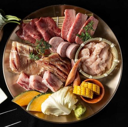 120 minutes all-you-can-drink included [Wagyu beef and Korean cuisine course] Enjoy yakiniku with all-you-can-drink Suntory Premium Malt's included