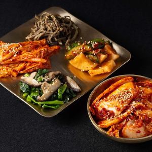 Kimchi and Namul Assortment