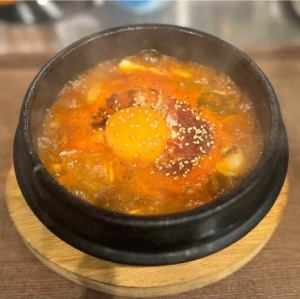 Sundubu soup