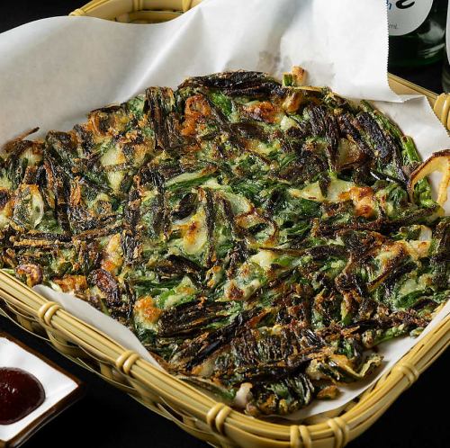 海鮮ニラチヂミ