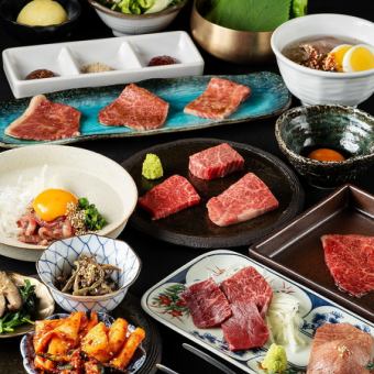 包含150分鐘暢飲! 【入和高級套餐】特色菜包括夏多布里昂牛排和超大菲力牛排!頂級日式烤肉!
