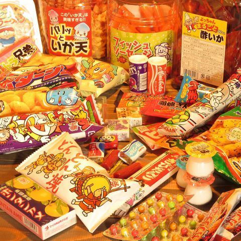 破格のコース！駄菓子食べ放題＋飲み放題2200円！
