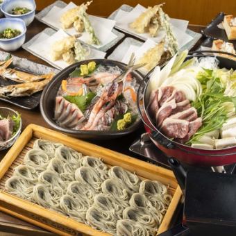 【土日祝限定◎地酒9種入2H飲放付】鍋付きで楽しむ歓送迎会特別コース全6品