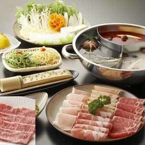 Same-day booking available! [All-you-can-eat Shabu-shabu C Course] Available for 2 or more people ★ 3,480 yen (tax included)