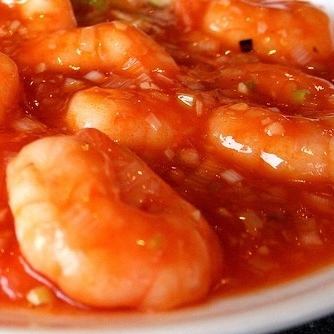 Boiled shrimp resources
