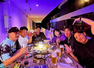 楽しい夜をみんなで乾