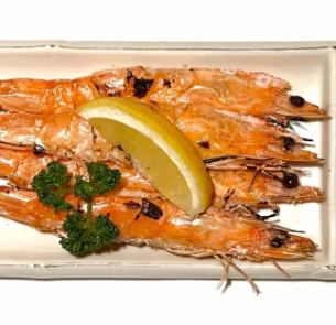 美人海老の塩焼き