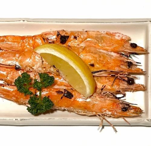 美人海老の塩焼き