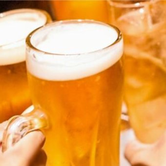 [Weekdays only] All-you-can-drink for 120 minutes: 1,500 yen (1,650 yen including tax)