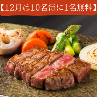 『年末限定★柳-yanagi-コース』金目鯛塩焼や馬肉の肉寿司含9品 2時間飲み放題付 7000円⇒6000円