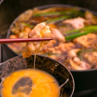 Tosa Hospitality [Shamo chicken hotpot included ★ Sarabachi large banquet course] 2 hours all-you-can-drink for 6,000 yen