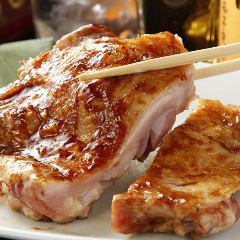 鳥岩塩一枚焼き