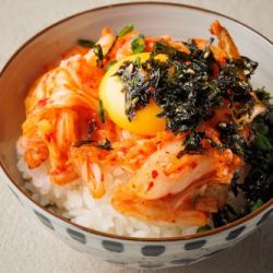 韓国風味 キムチ卵かけごはん