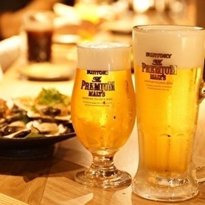 ザ・プレミアム・モルツ 香るエール付 「2時間プレミアム飲み放題プラン」2750円