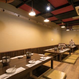 A popular tatami room for banquets!