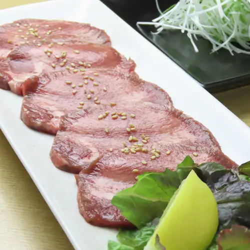 Crispy Green Onion and Salted Beef Tongue