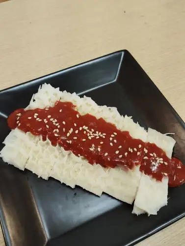 Tripe with vinegar and miso sauce