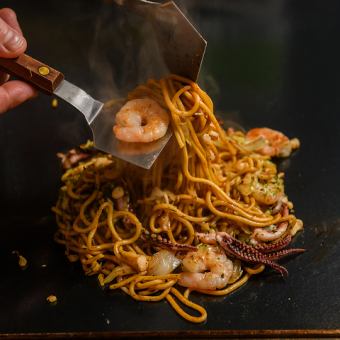 イカ焼きそば(ソース、塩)