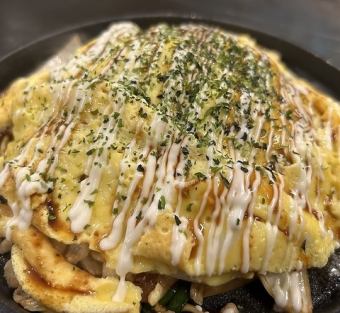 オムそば