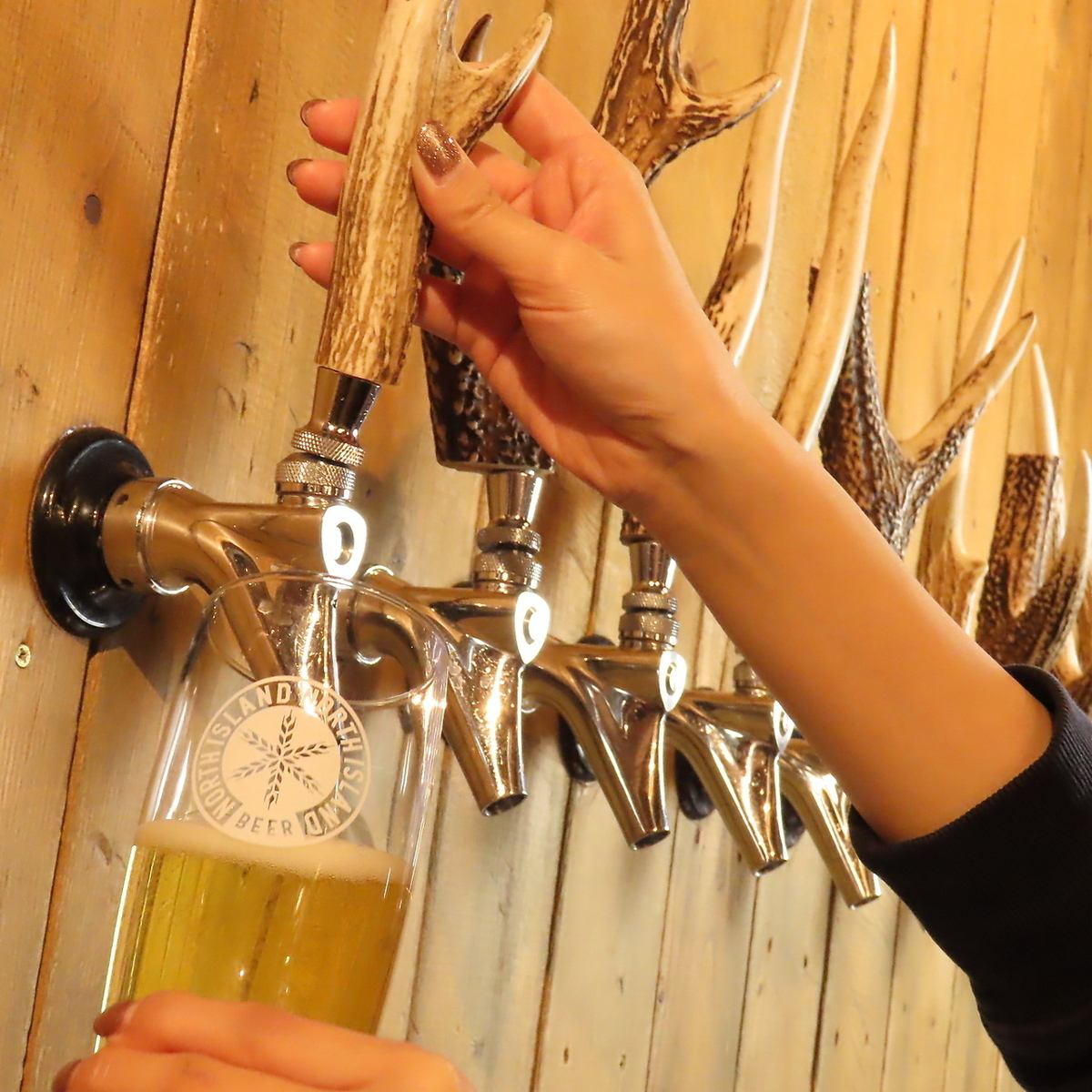 北海道江別産クラフトビールをお楽しみ下さい!