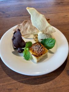 Assortment of 3 homemade desserts