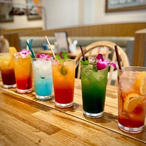 アルコールもノンアルコールも充実♪