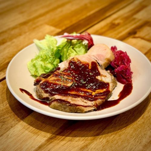 BBQポークステーキ