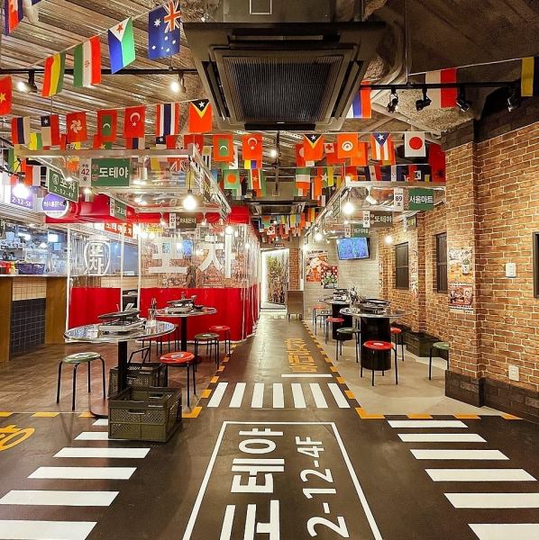 [5 minutes walk from the north exit of JR Tokaido Main Line Kariya Station] Kariya Station/Korean food/Yakiniku/All-you-can-drink/Banquet/Girls' night out/Samgyeopsal/Chamisul/Makkoli/All-you-can-eat and drink