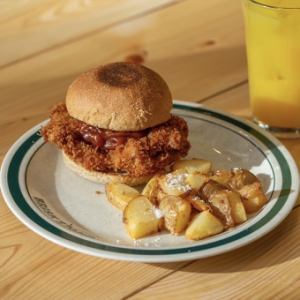 チキンバーガー