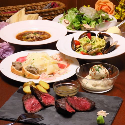 Limited from Monday to Thursday [with all-you-can-drink for 2 hours] Standard course where you can enjoy okawari's recommendations!! 12 dishes: 4,000 yen