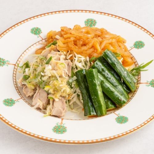 前菜の3種盛り合わせ