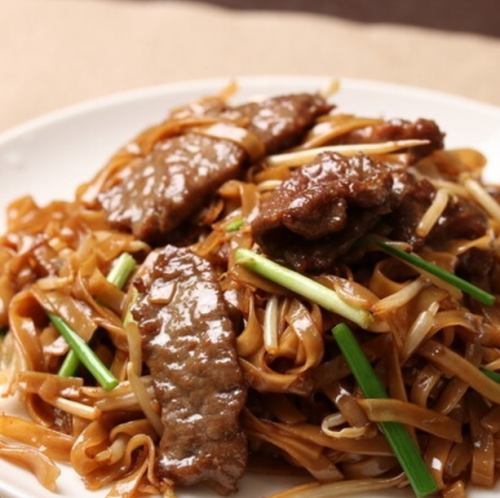 香港風牛肉ビーフン（太麺）
