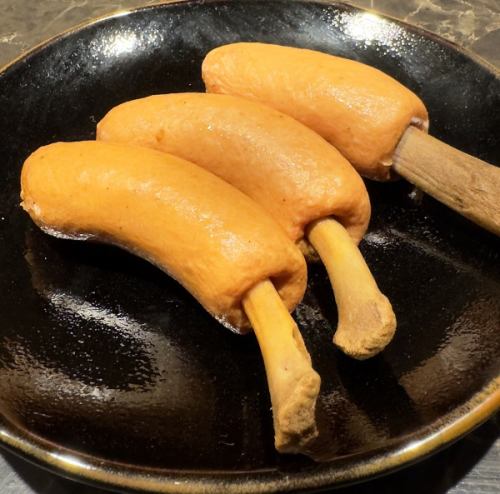 骨付きウインナー