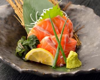 Superb Aurora Salmon Sashimi