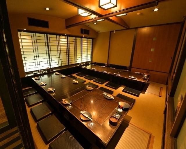 Large banquets such as semi-private rooms are also possible. You can enjoy seasonal dishes at a reasonable price.