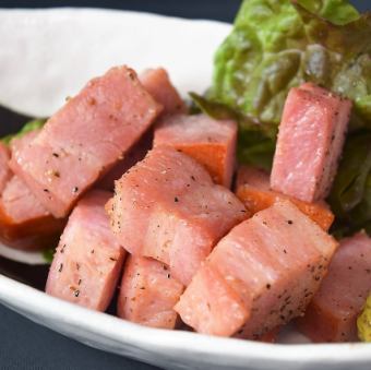 ベーコン黒胡椒揚げ