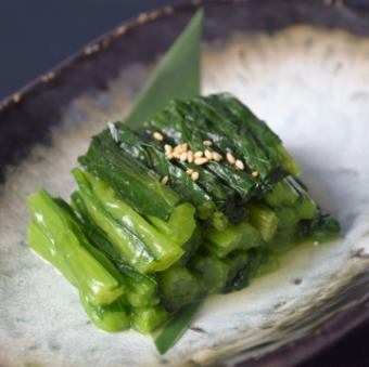 野沢菜漬け