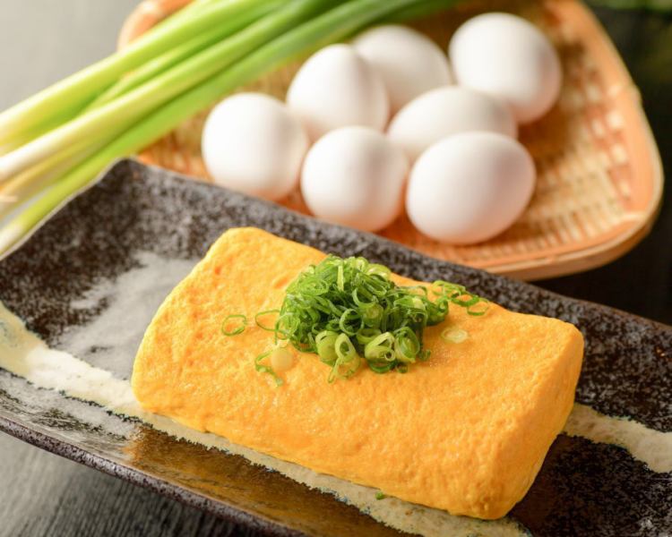The most popular freshly baked fluffy omelet roll ♪