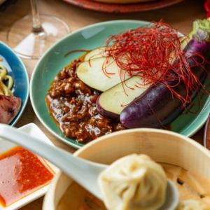 茄子の麻婆ソース