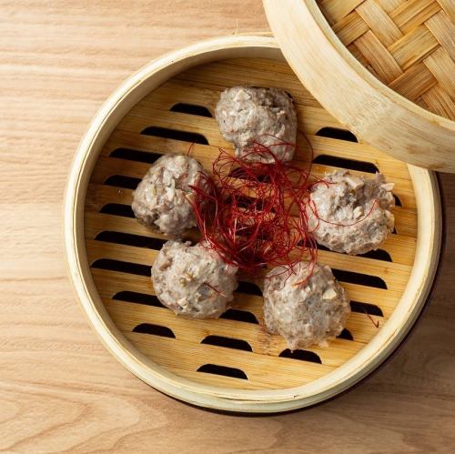 極粗ラムミンチのスパイス肉団子