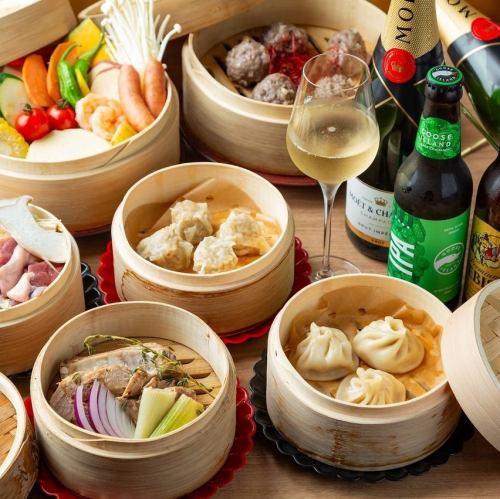 泡と愉しむ、心と体に優しい蒸し料理