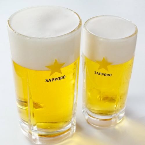 Cheers with a handsome beer ☆