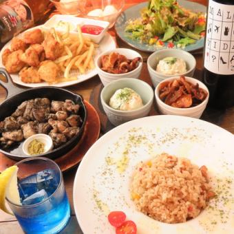[Monday to Thursday] Limited value course [6 dishes in total] 3000 yen with 90 minutes self-service all-you-can-drink included
