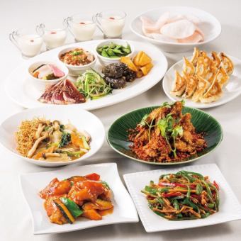 プリフィックスコース 全6品 2h飲み放題付4000円