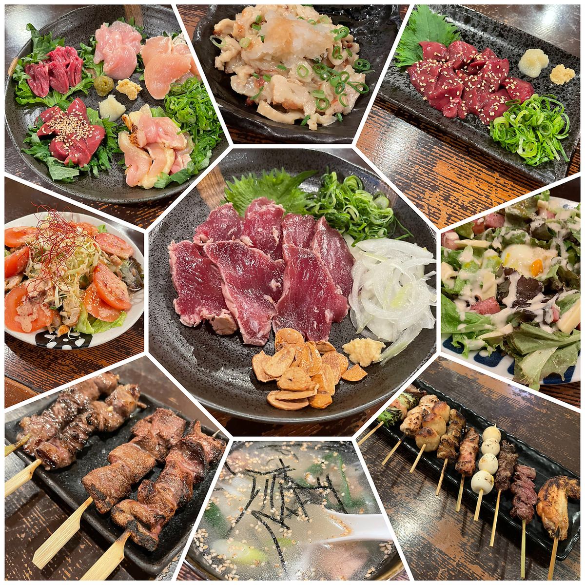 地鶏や焼き鳥などが気軽に楽しめる大人の隠れ家