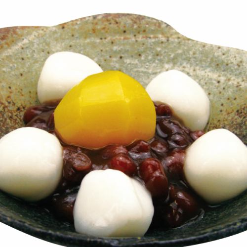 白玉ぜんざい