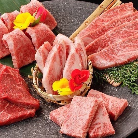 【也可以点菜！】肉类寿司和A5级肉品也应有尽有。约会、招待客人、女生夜游也请使用我们★