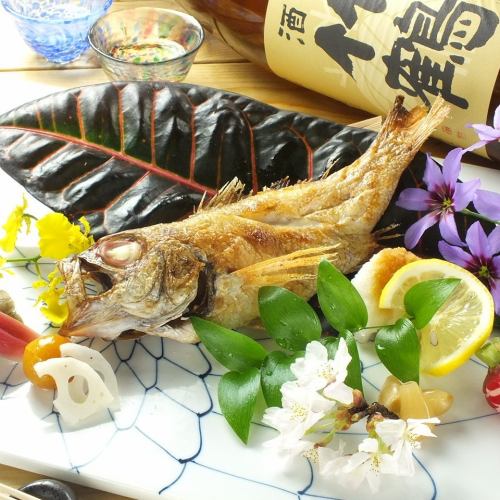 海鰻涮鍋 / 鹽烤黑喉鱸魚