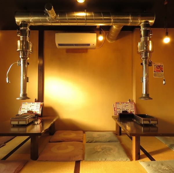 【座敷5名×2卓】お子様も安心の座敷席。ご家族でのご利用に◎です!!